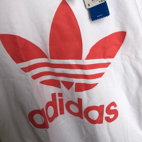SOLD Adidas big trefoil logo tee NWT - Picture 5 of 8